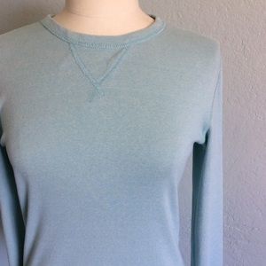 J CREW turquoise sweatshirt Women’s Size S